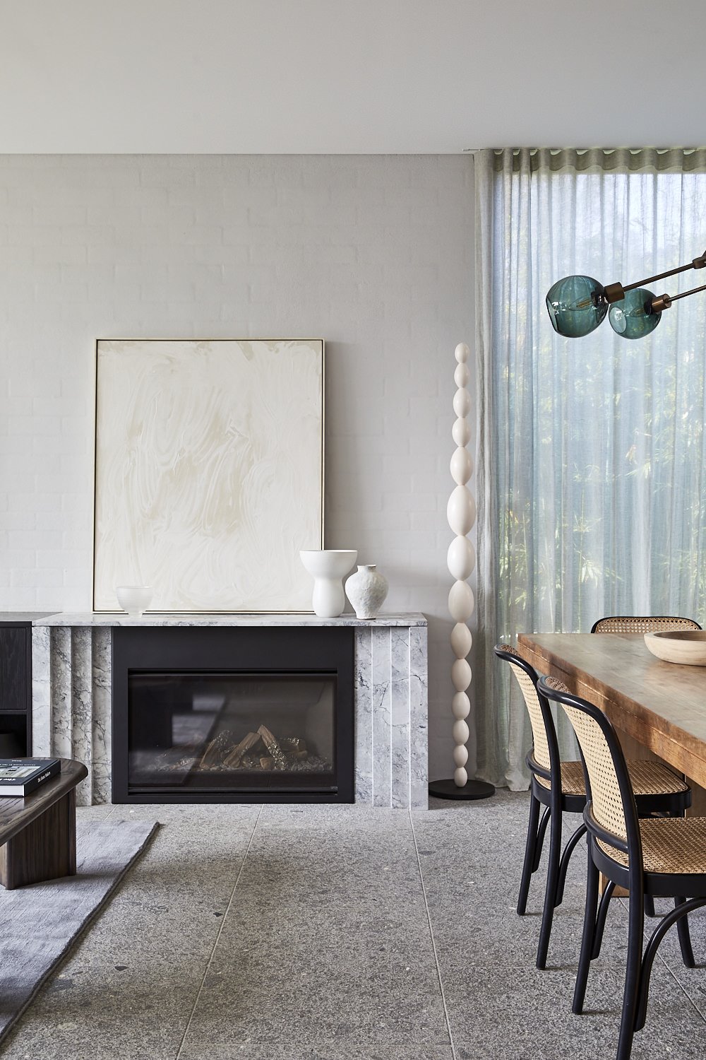 Casa en Australia moderna del arquitecto Daniel Boddam comedor