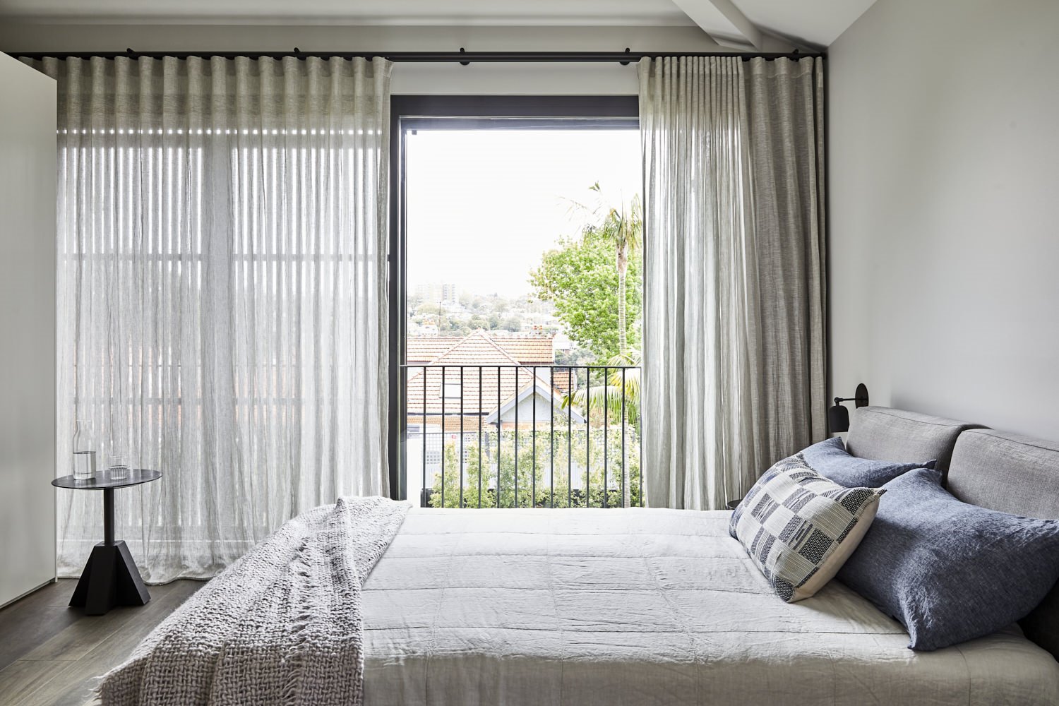 Casa en Australia moderna del arquitecto Daniel Boddam dormitorio
