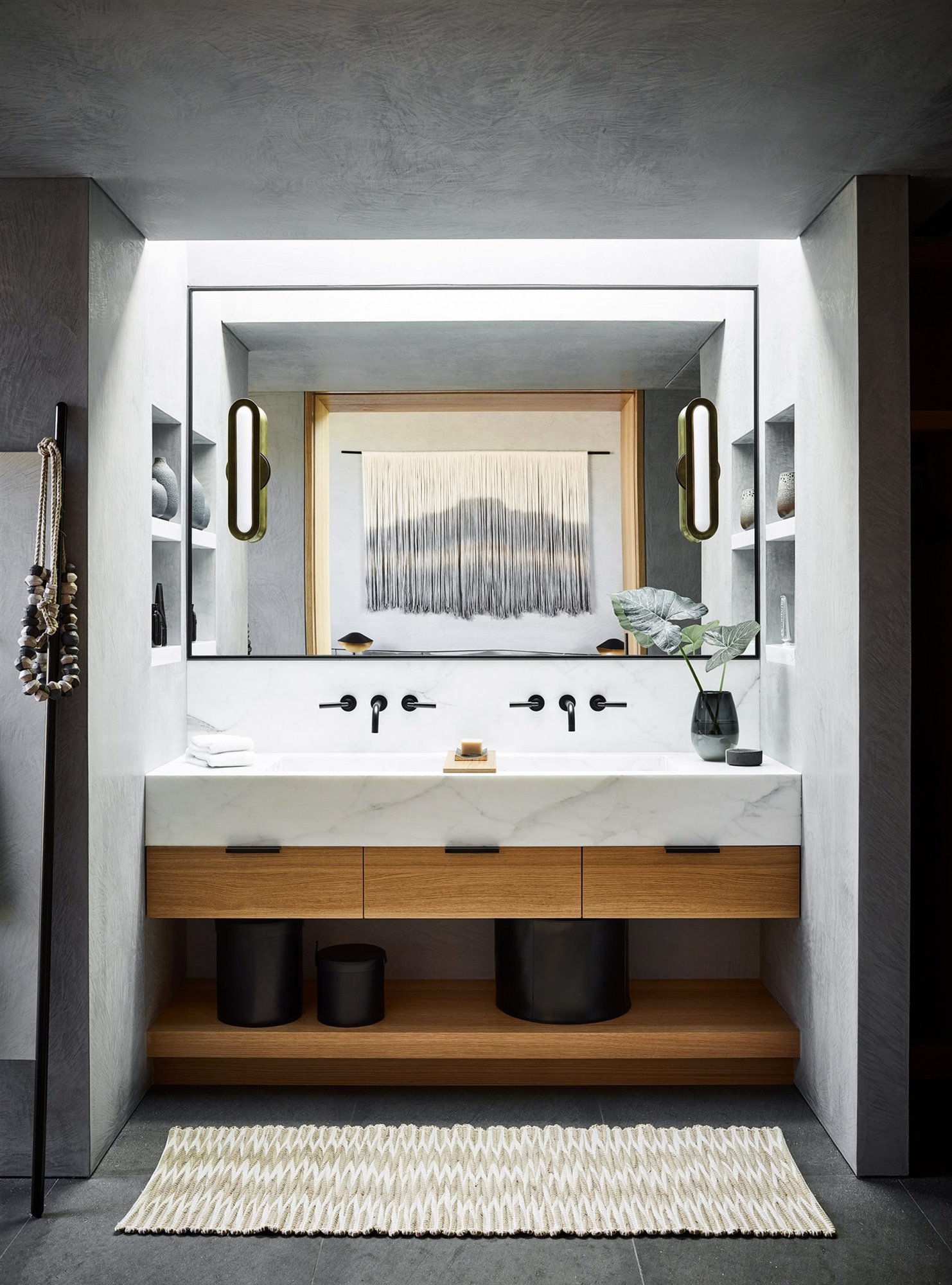 Casa moderna en Hawaii Baño