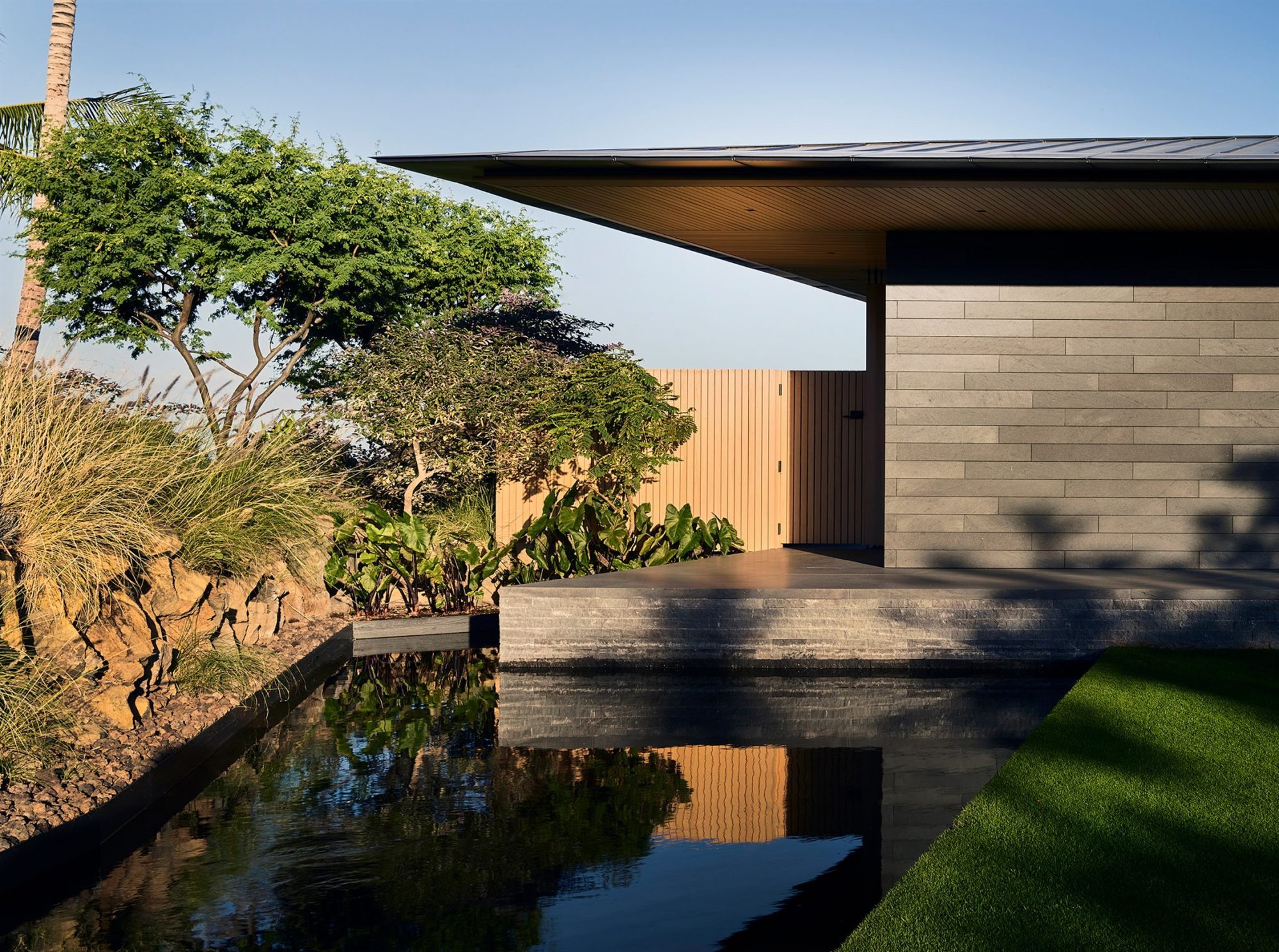 Casa moderna en Hawaii fachada
