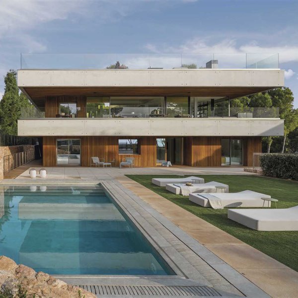 No querrás moverte de esta moderna casa de campo en Mallorca