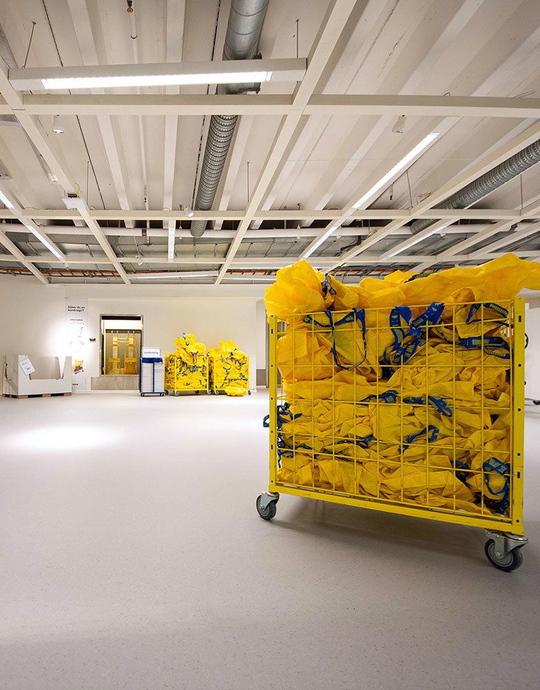 El ahorro climático total del proyecto de suelos circulares de IKEA y Tarkett asciende a 94 toneladas de CO2.