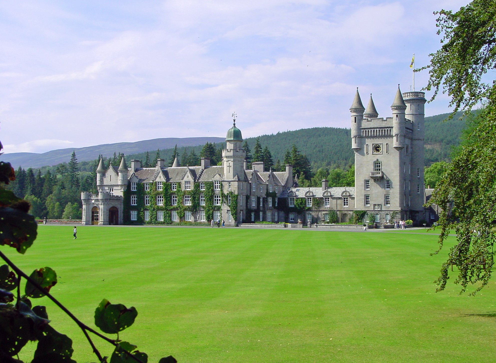 Castillo de Balmoral en Escocia de la familia britanica. Balmoral Castle