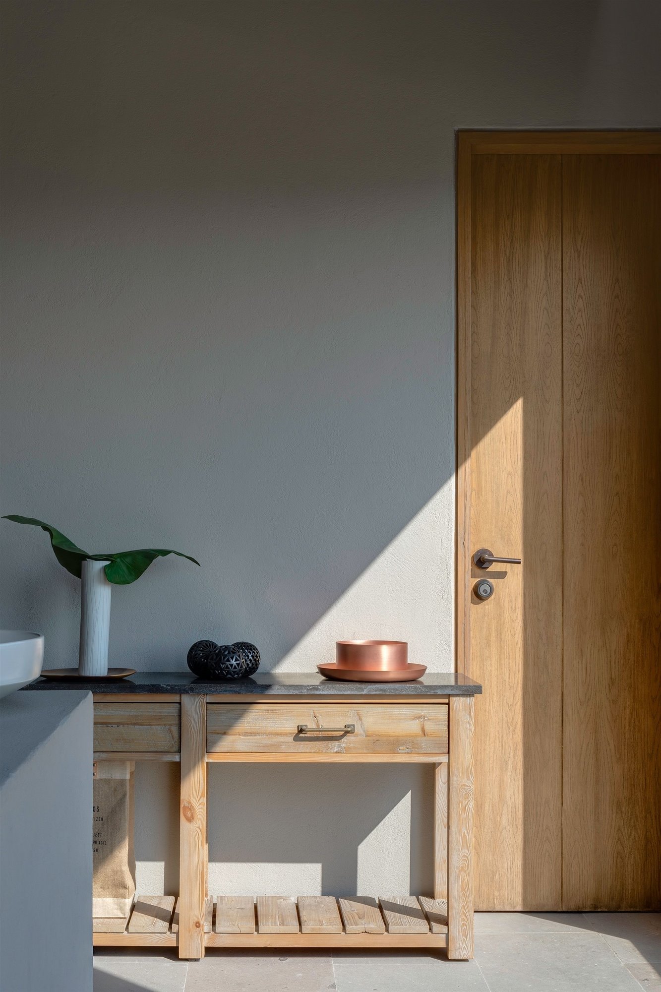 Casa en mexico con techos de madera cocina exterior