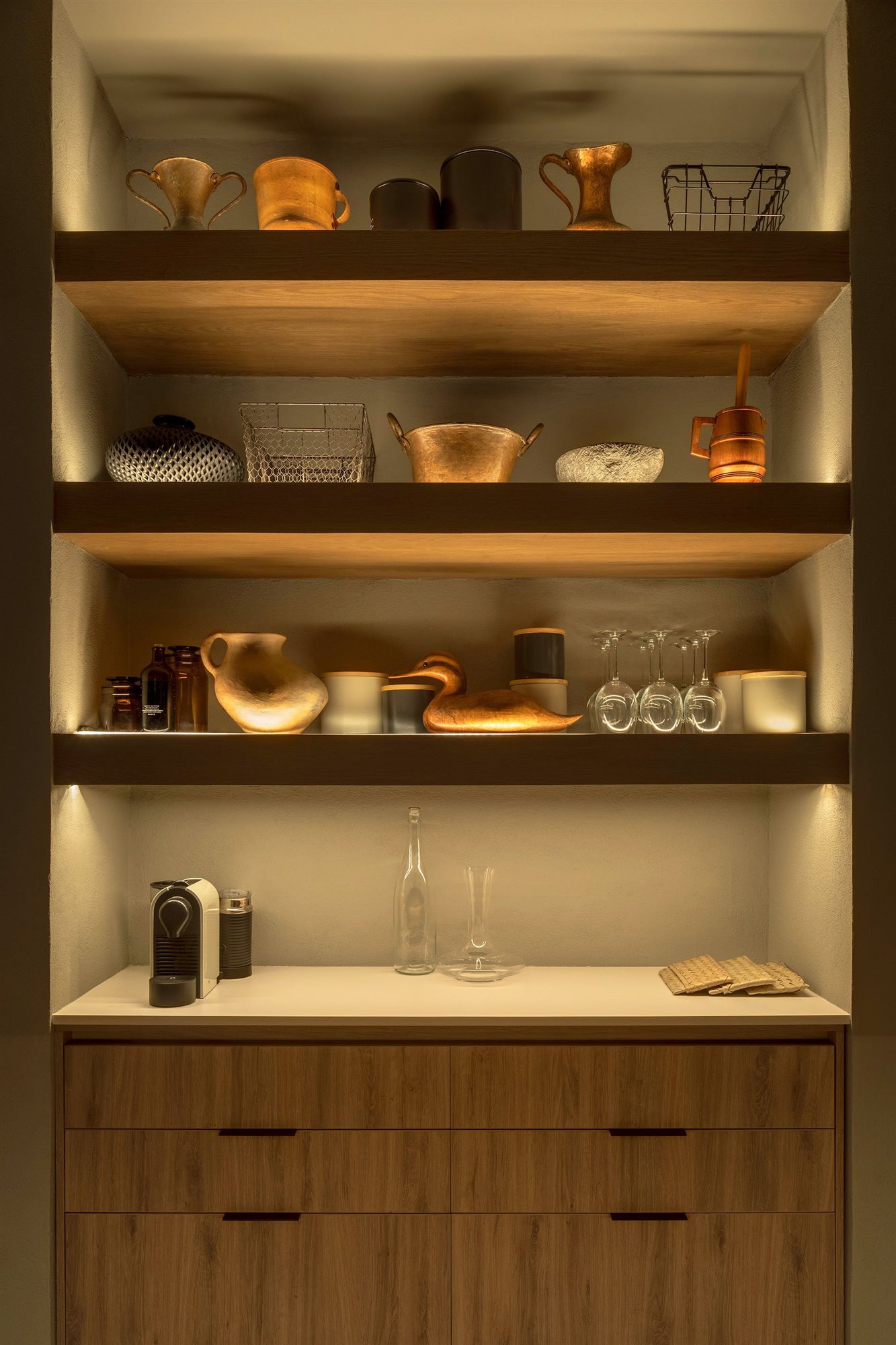 Casa en mexico con techos de madera despensa