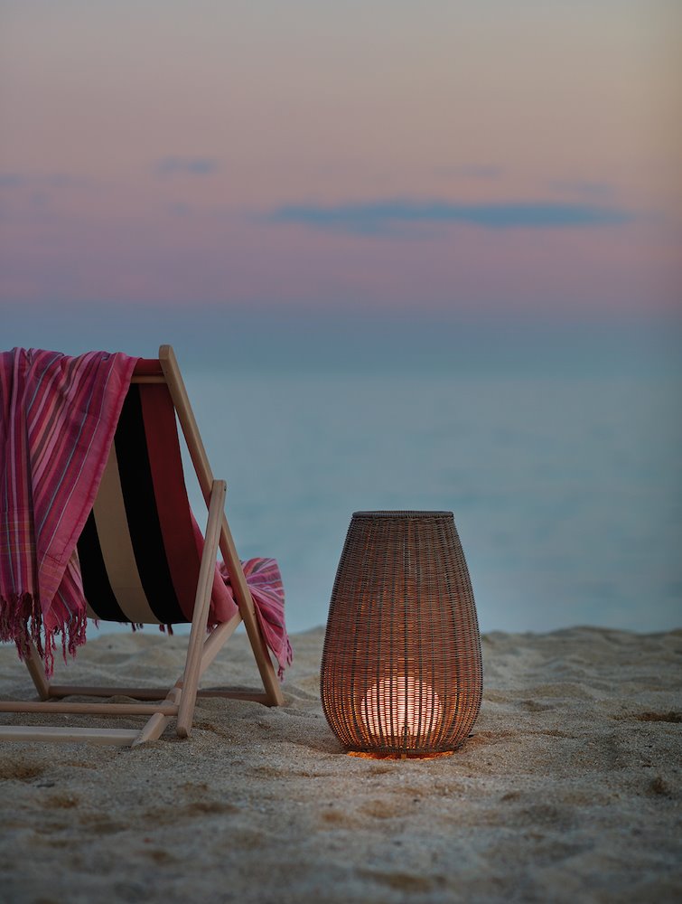 Los nuevos diseños se adaptan con facilidad a cualquier tipo de ambiente, como el Amphora en la arena de la playa