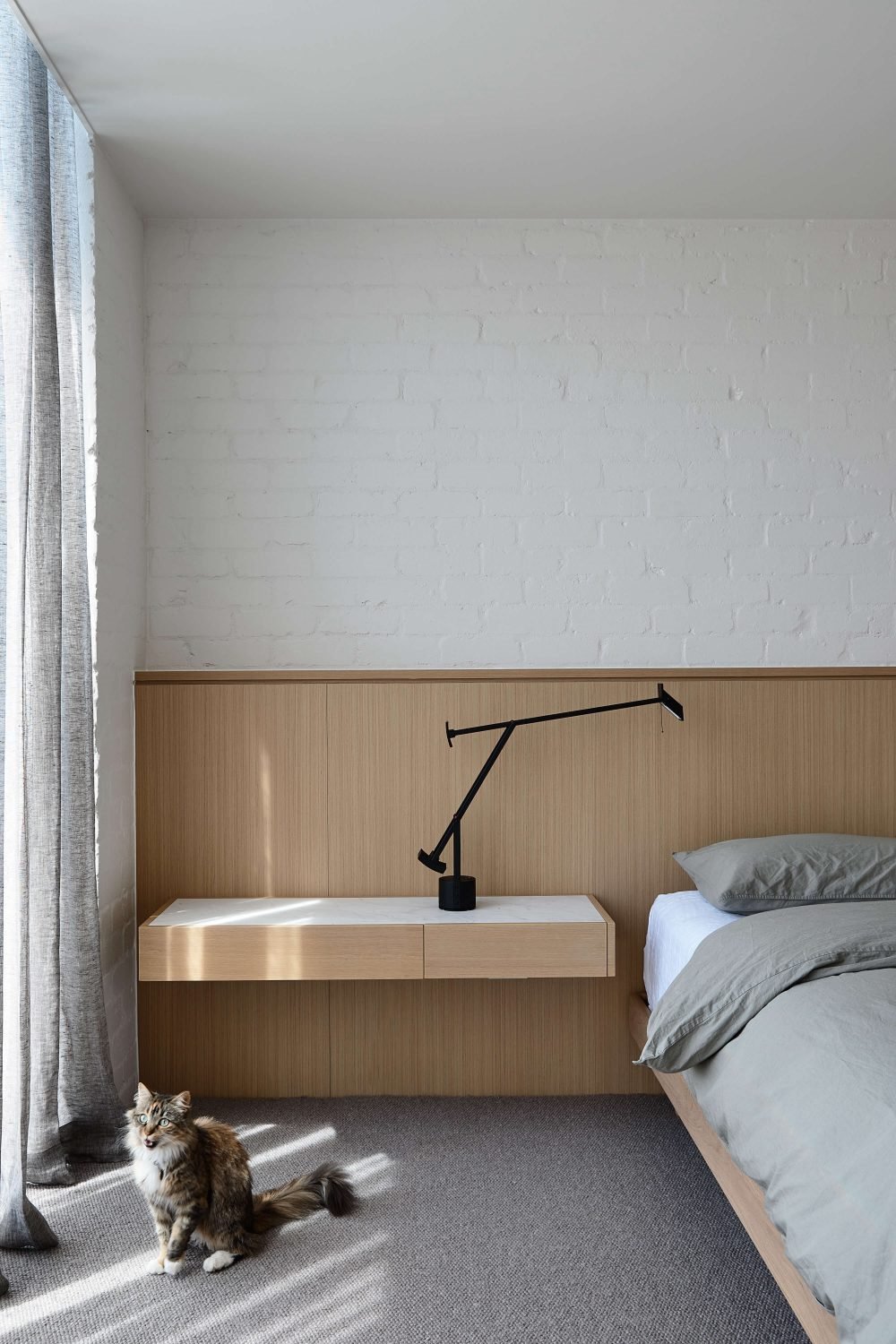 Casa moderna en Australia dormitorio