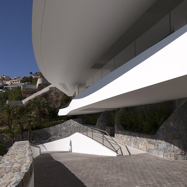 Casa Curva RGB Arquitectos detalle fachada