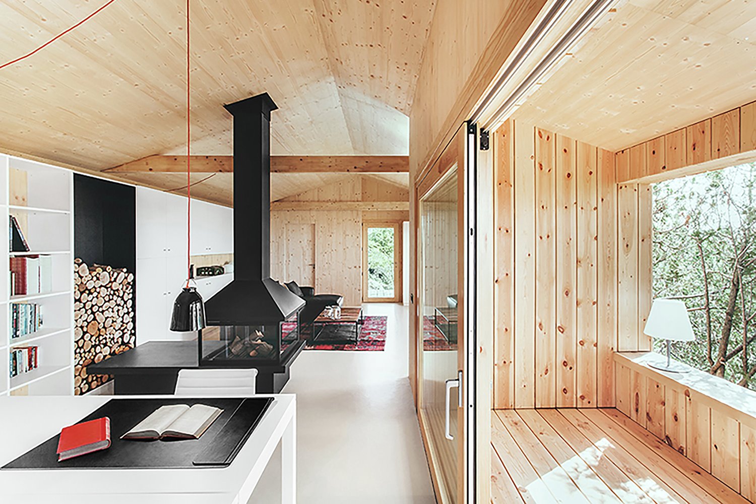 casas prefabricadas sostenibles casa estudio de madera dom arquitectura
