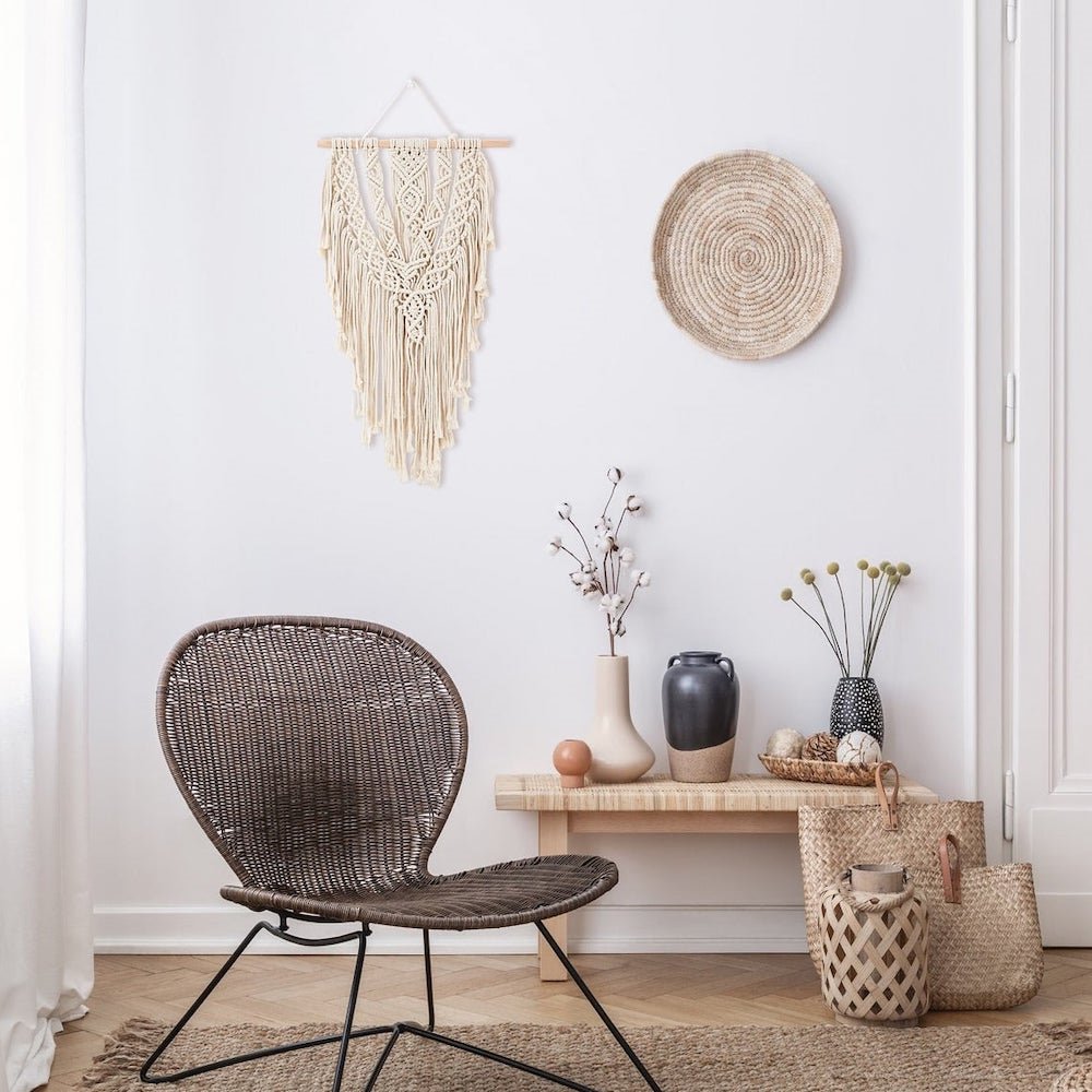 Macramé pequeño pared 