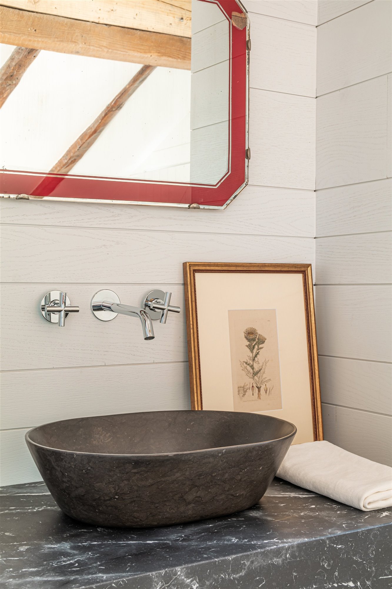 Atico en Madrid totalmente reformado con decoracion moderna baño