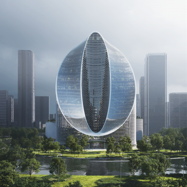 Este es el nuevo rascacielos de Bjarke Ingels en China 