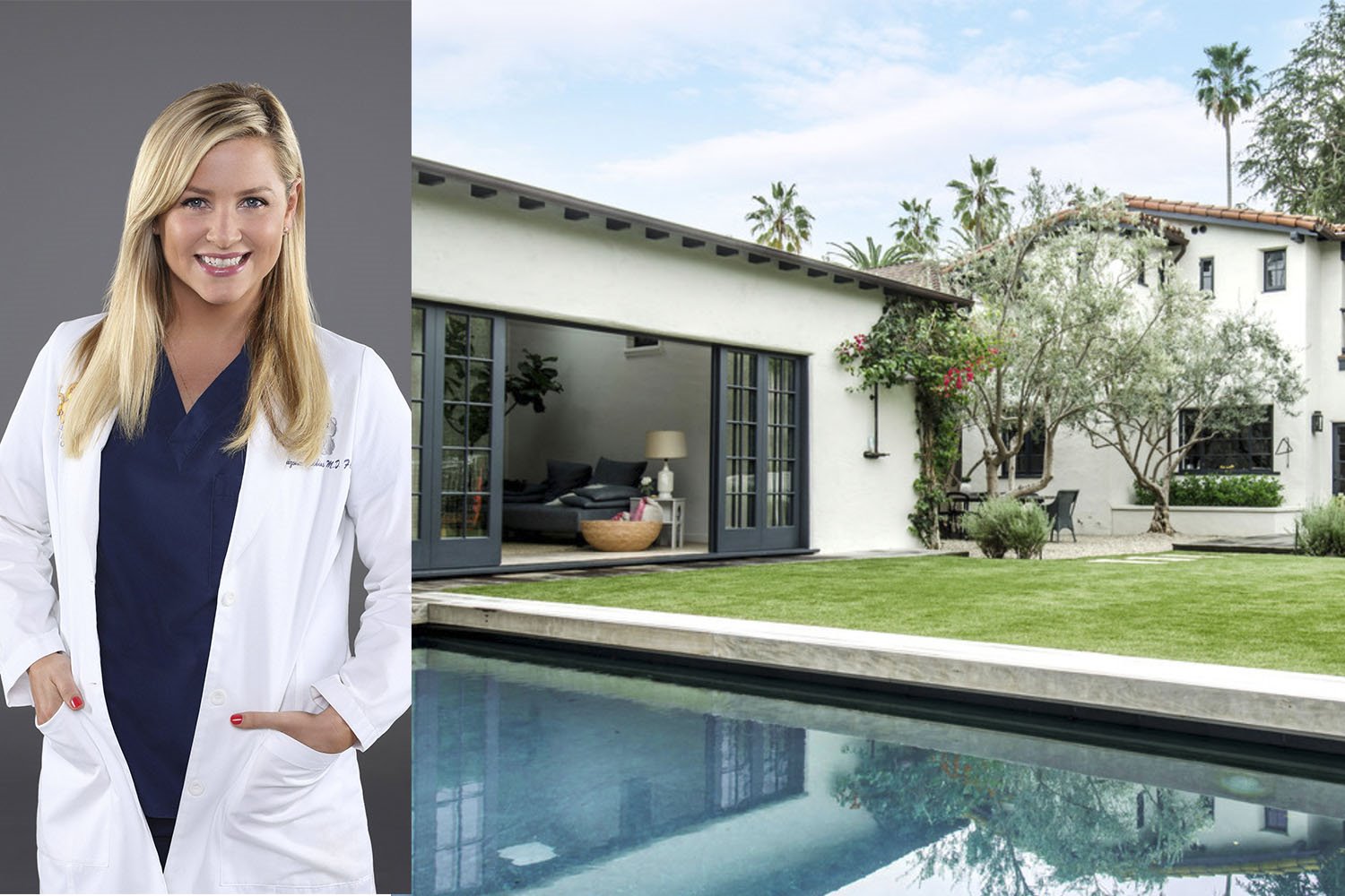 Casa de la actriz Jessica Capshaw de Anatomia de Grey