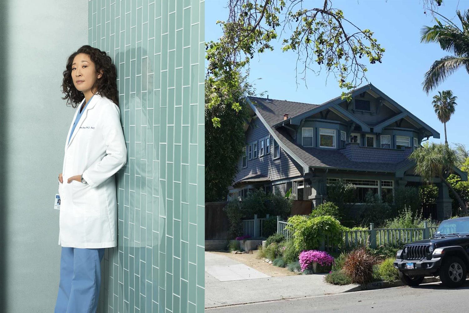 Casa de la actriz Sandra Oh de la serie Anatomia de Grey