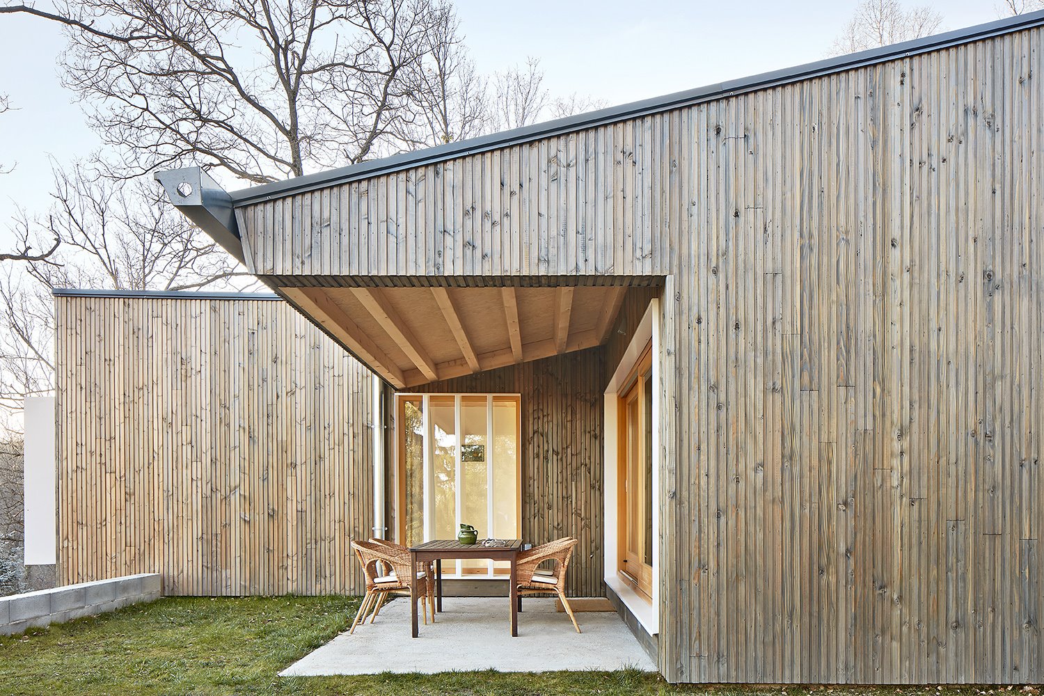 casa prefabricada madera CAMPRODON marc mogas porche