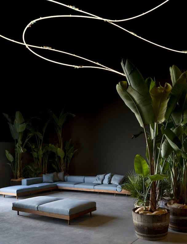 Entramos en el nuevo showroom de la sede de la firma Living Divani 