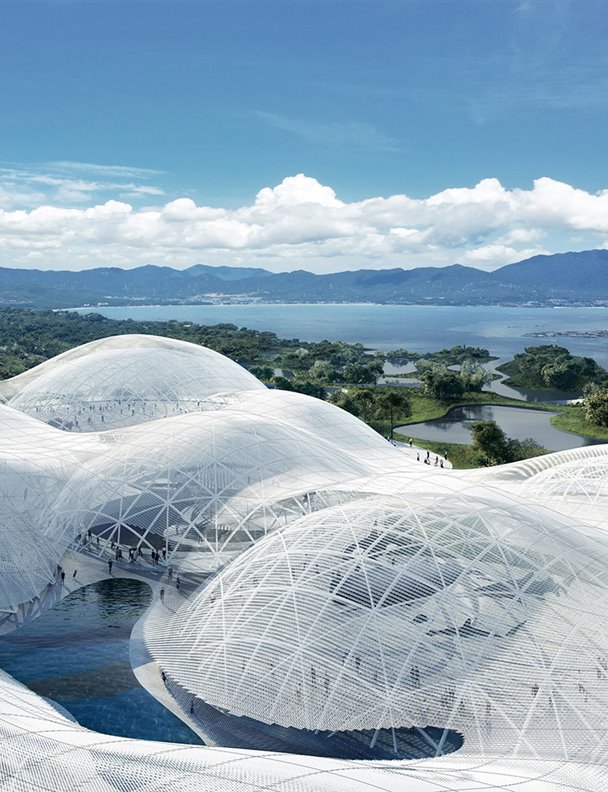 Entrar en el Museo Marítimo de Shenzhen de SANAA será como vivir en las nubes