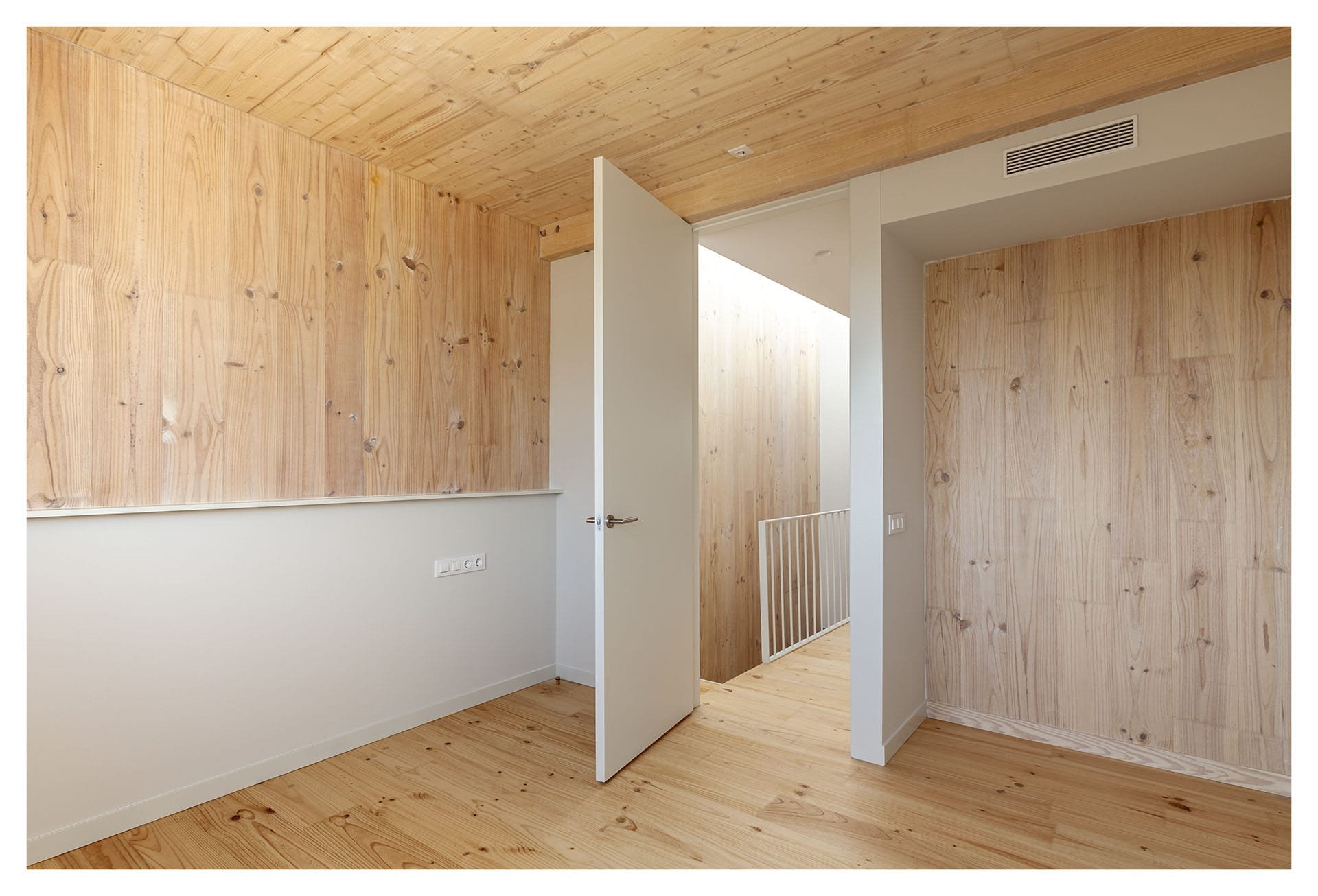 casa biopasiva sabadell house habitat interior madera