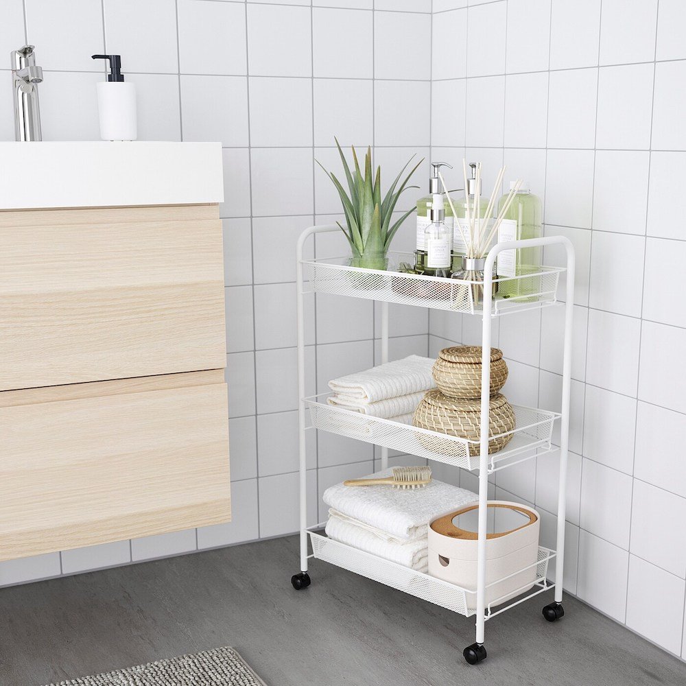 Carrito hornavan ikea blanco