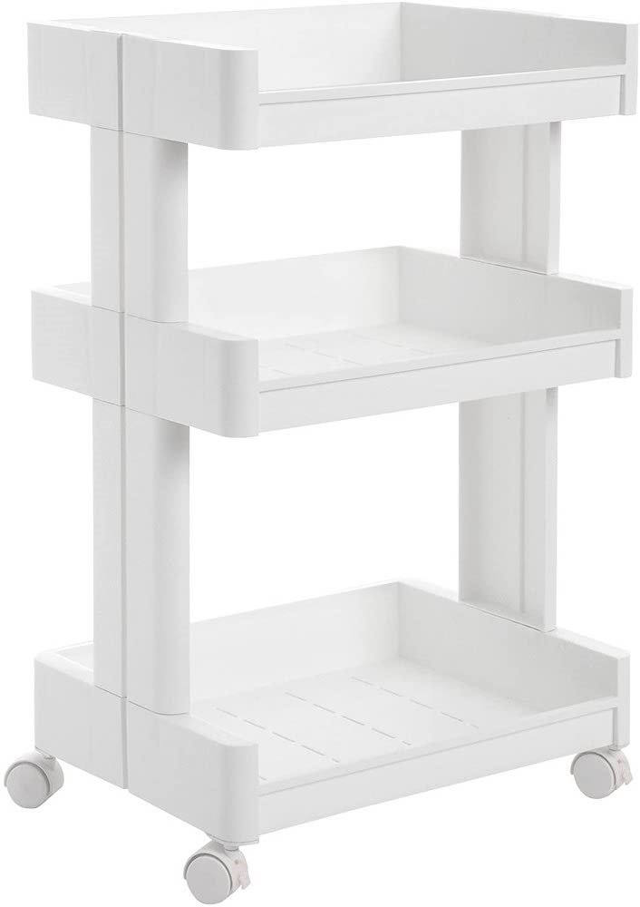 Carrito moderno blanco