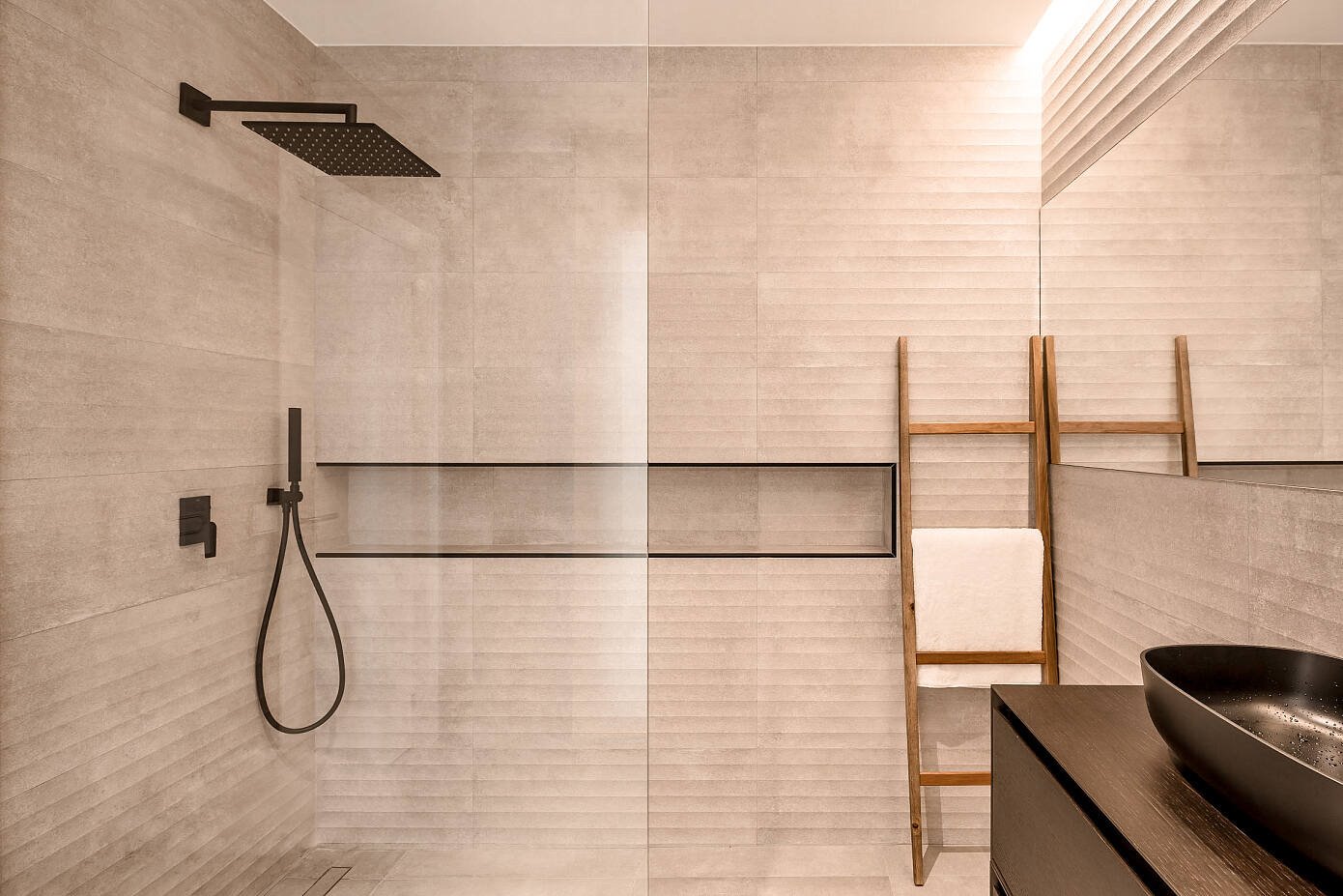 Casa de campo moderna en Mallorca baño