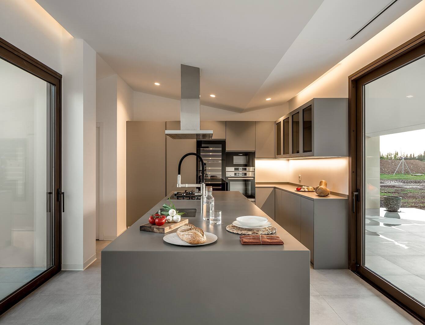 Casa de campo moderna en Mallorca cocina