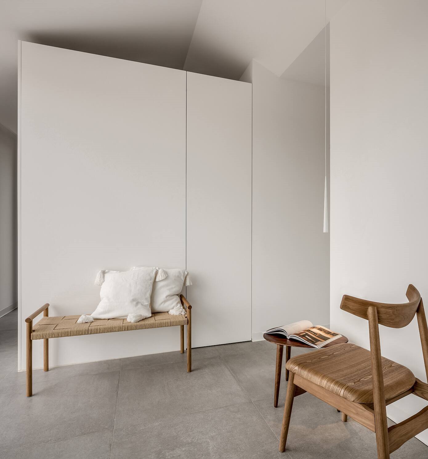 Casa de campo moderna en Mallorca zona de lectura