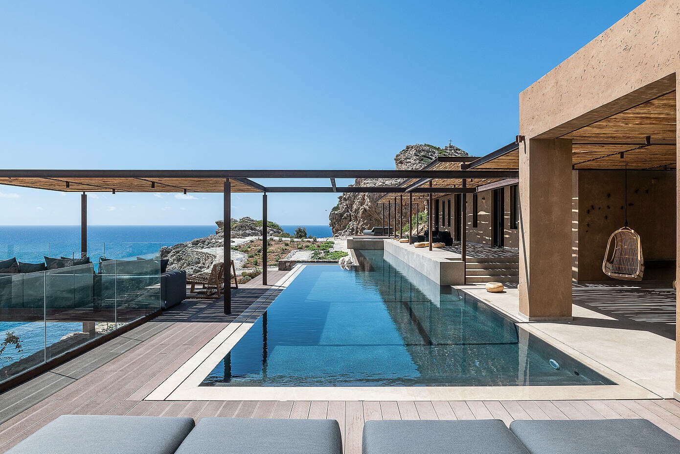 Casa de vacaciones en Grecia con piscina