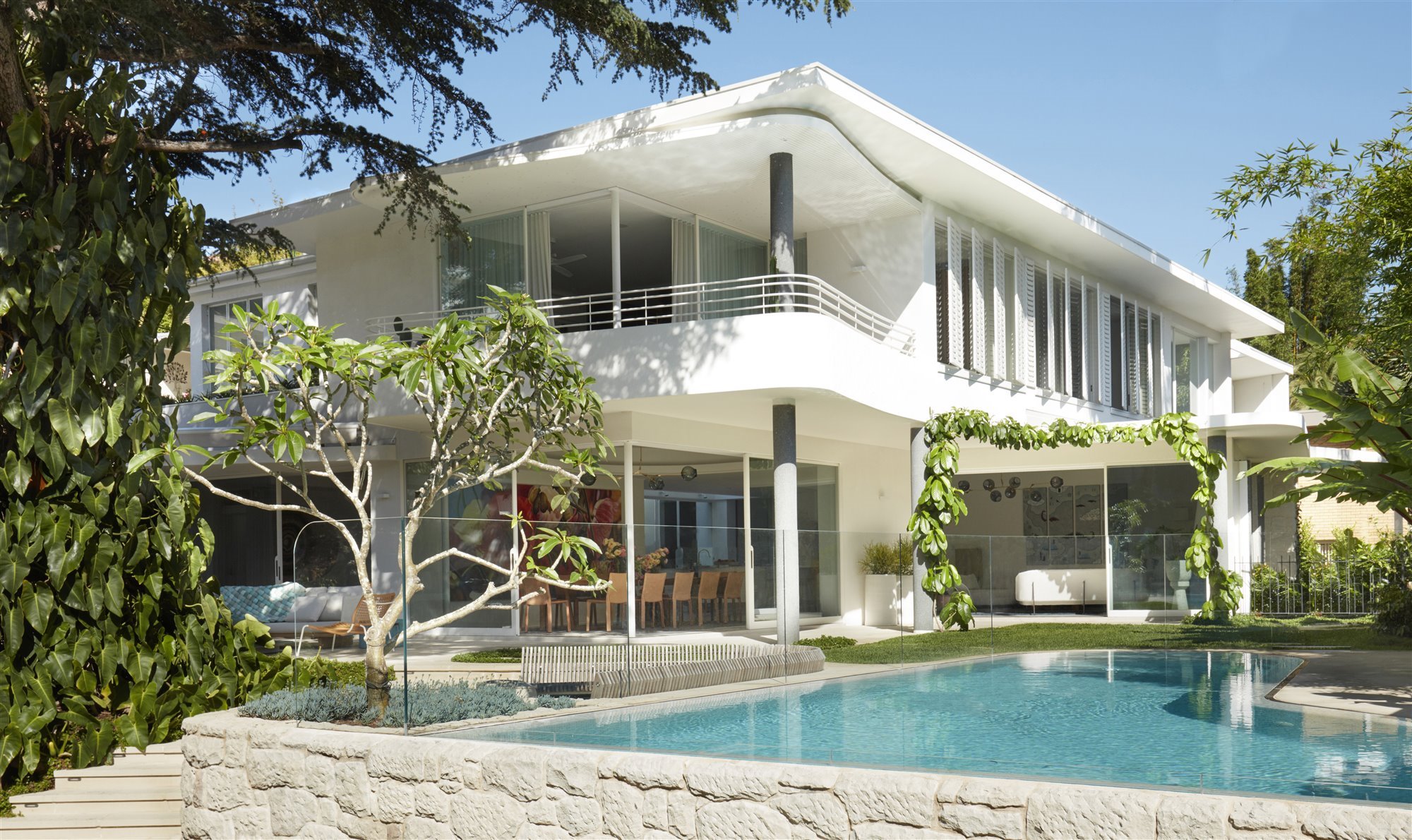 fachada casa. luigi rosselli architects   homage to oscar  heritage modernism   012