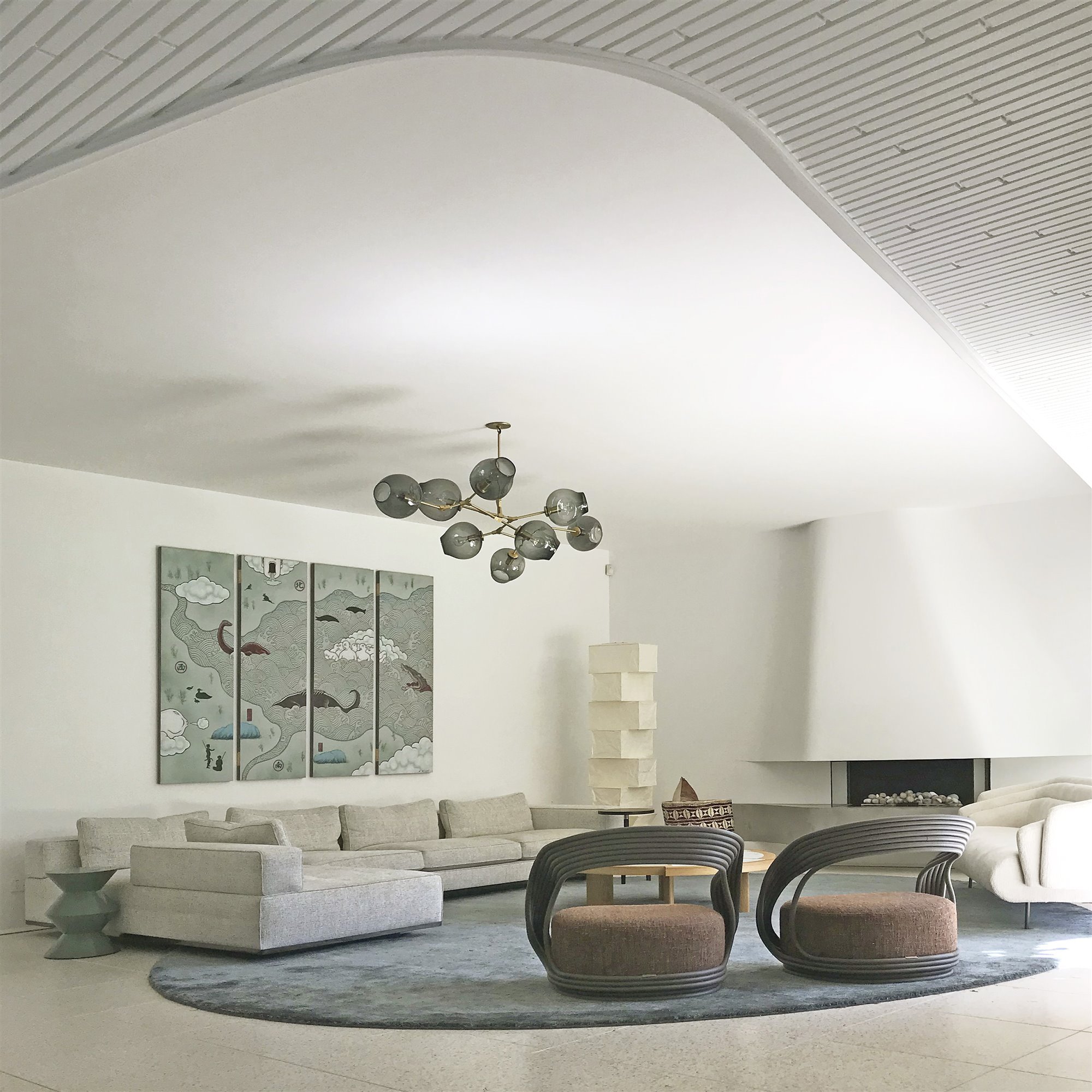 salon y chimenealuigi rosselli architects   homage to oscar  heritage modernism   024
