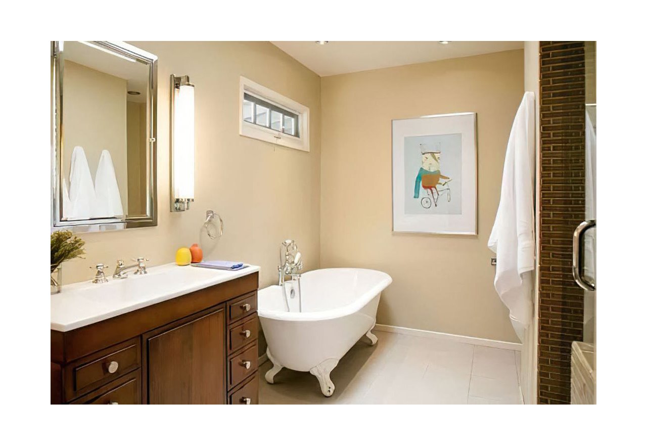 Casa en Los Angeles de Harry Styles y Olivia Wilde baño