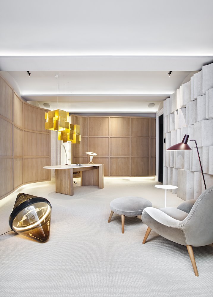El objetivo del proyecto es conseguir un ambiente tranquilo para maximizar la concentración.    FOTO: Nacho Uribesalazar en Casa Decor