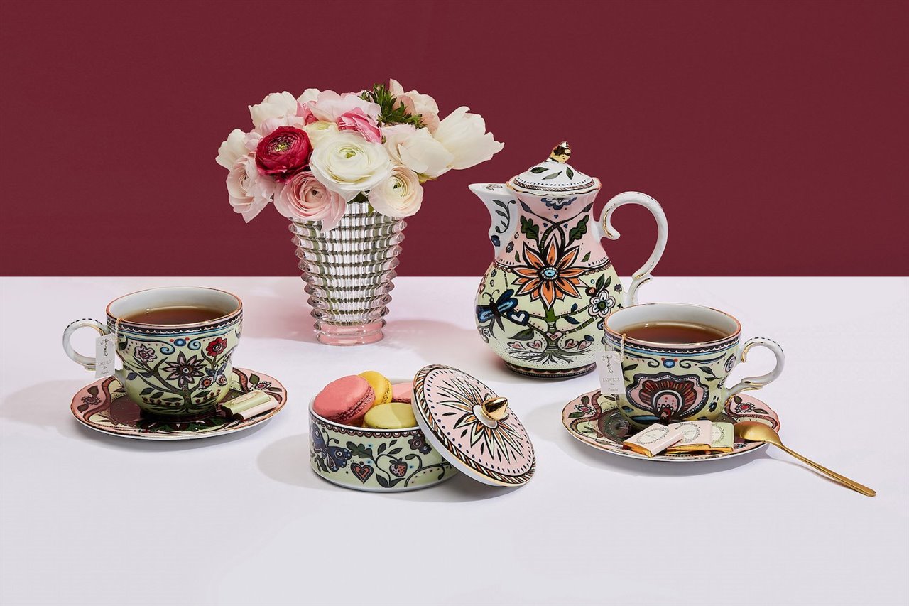 La colección es perfecta para vestir la mesa en el momento del té