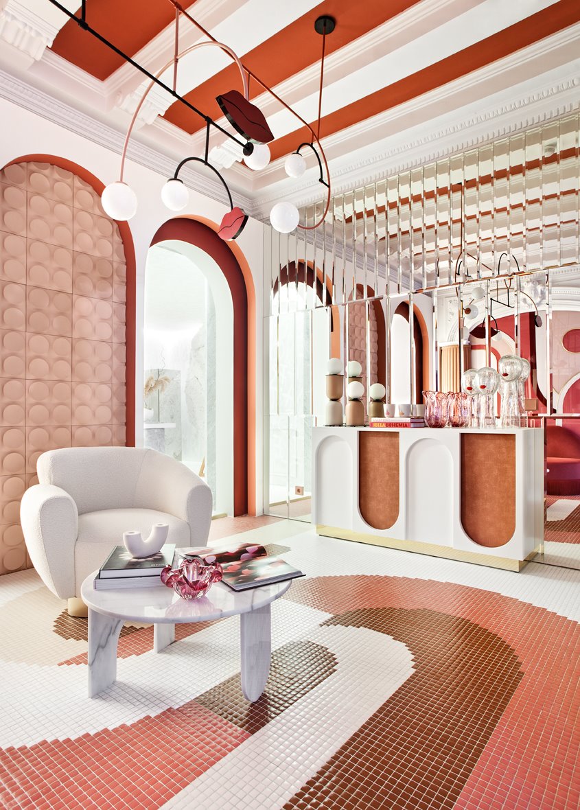 Espacios de Casa Decor 2021 espacio diseñado porVG Living. #MissYourKiss