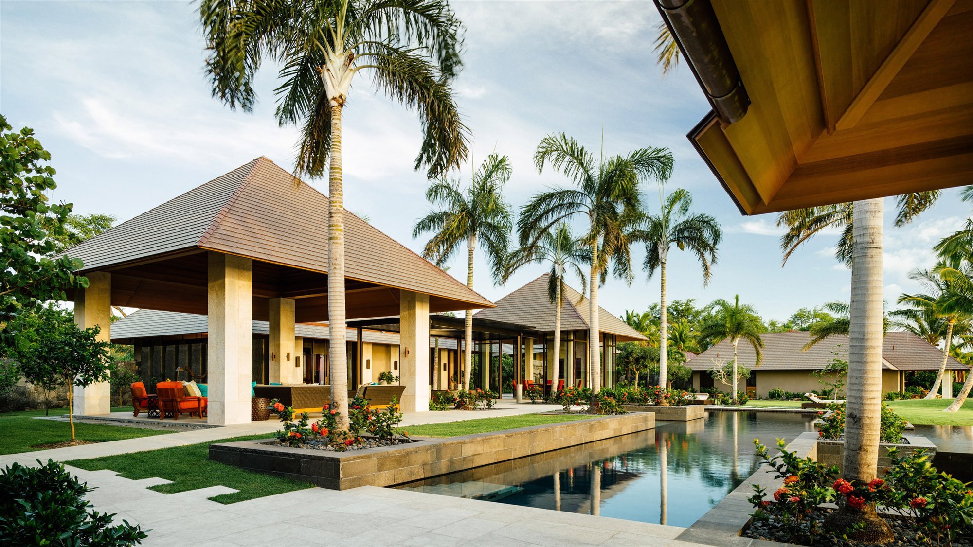 piscina casa en hawai
