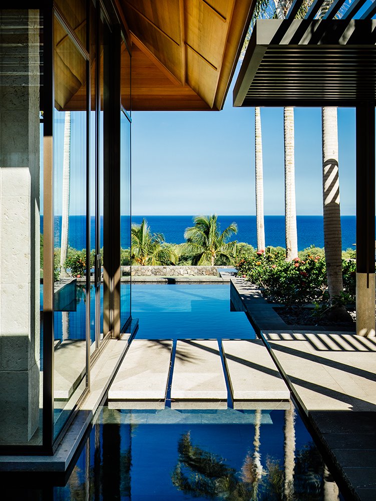 piscina casa hawai