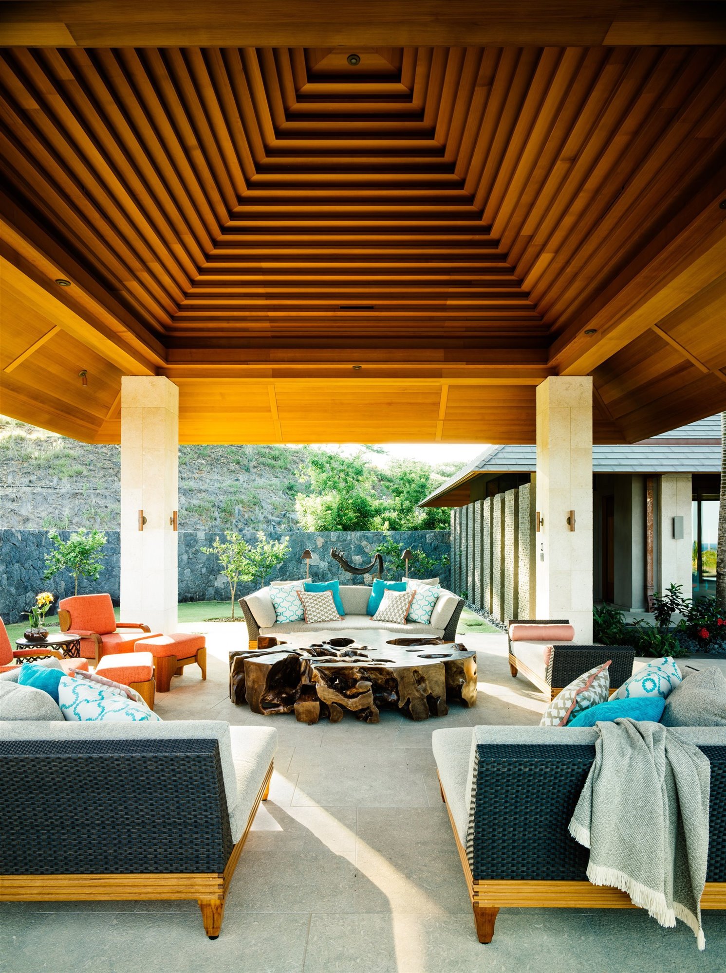 zona estar exterior casa hawai