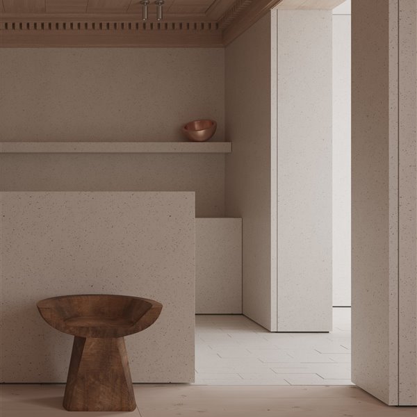 Un pisazo con interiores decorados en estilo minimalista