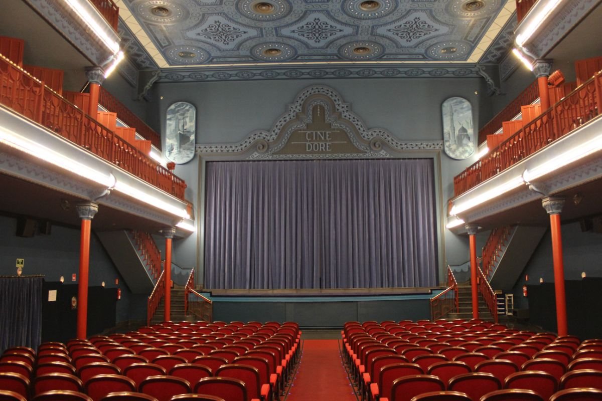 Cine Dore en Madrid. Cine Doré
