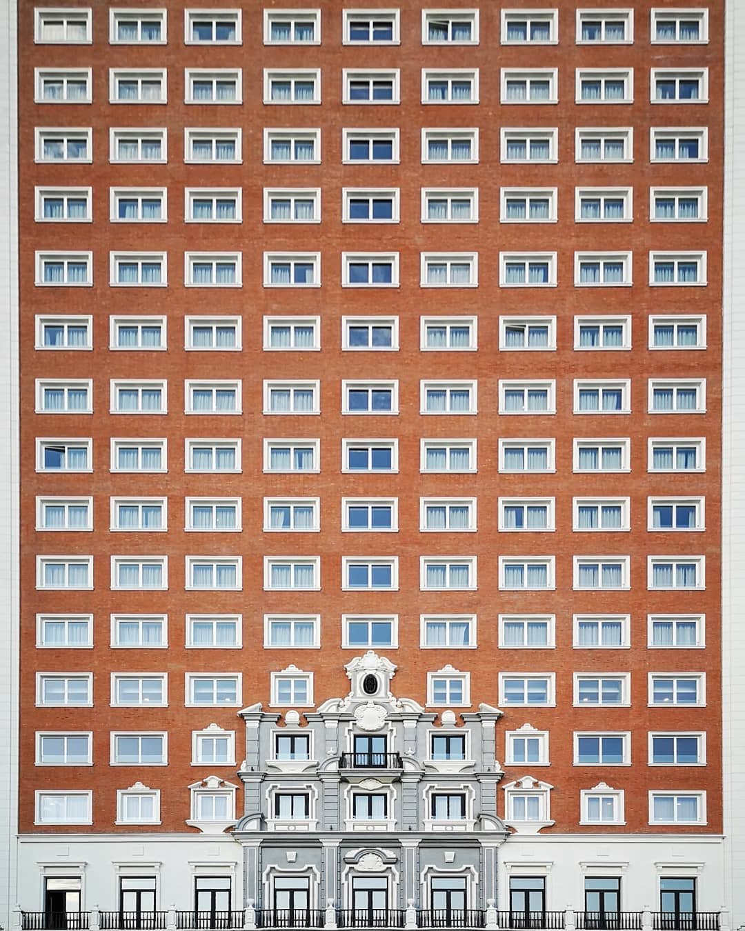 Edificio de la plaza España de Madrid. Edificio España