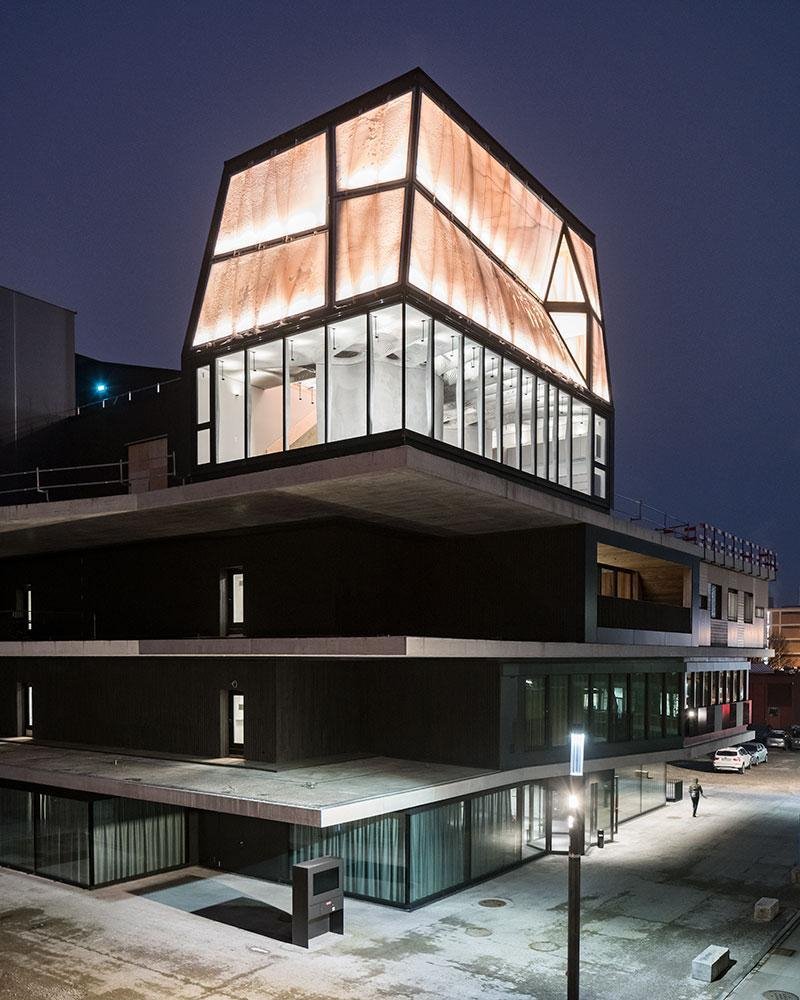 casa prefabricada 3D dfab house exterior