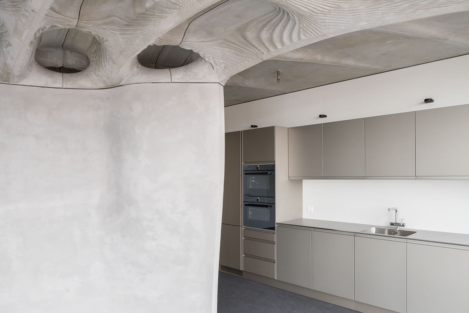 casa prefabricada 3D dfab house interior