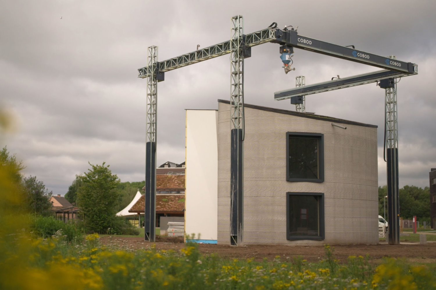 casa prefabricadas 3D cobod bod2