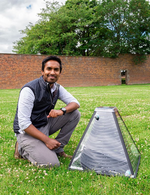 Un colector térmico que puedes montar tú mismo para utilizar la energía del sol