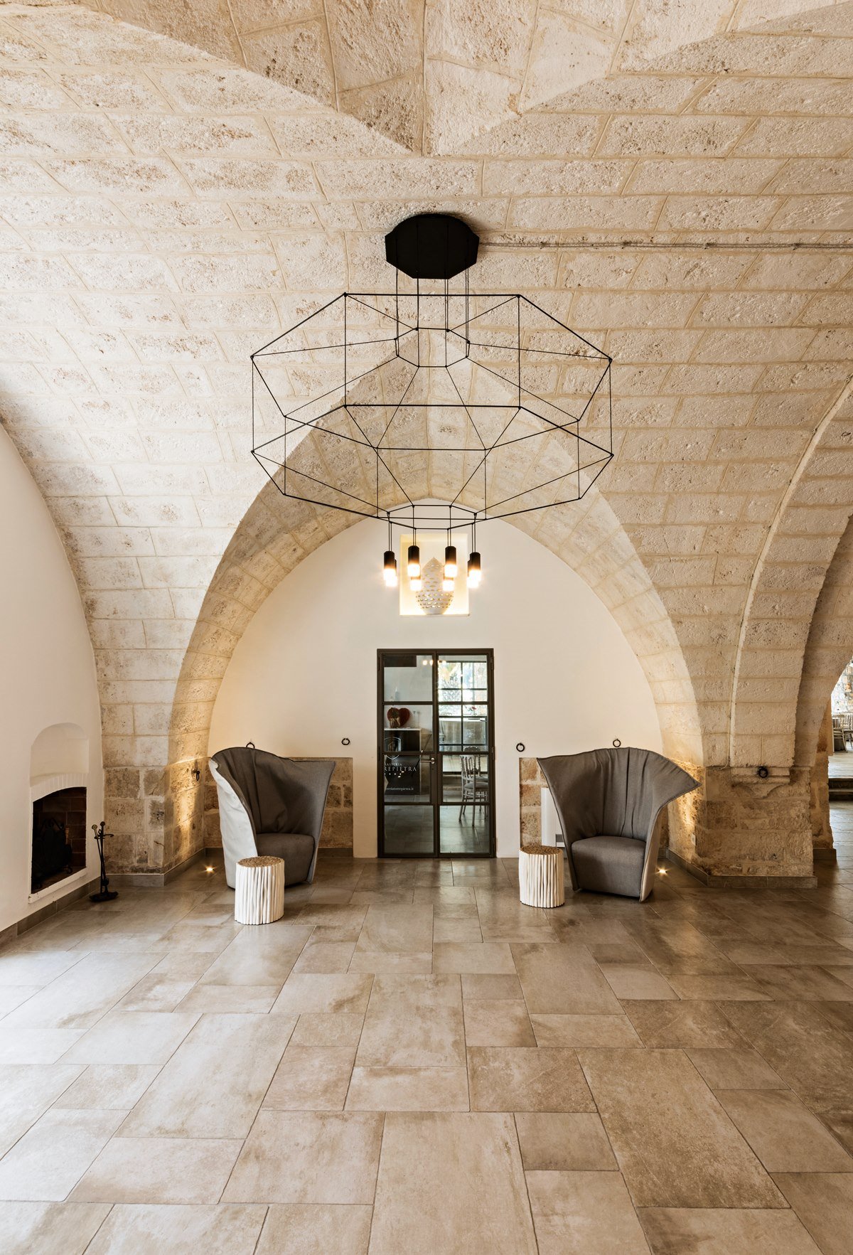vestíbulo del hotel  italia