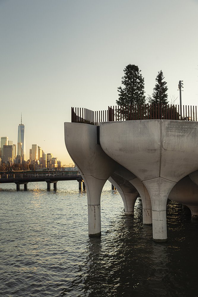 El nuevo parque ofrecerá vistas inéditas del lado oeste de la isla de Manhattan.