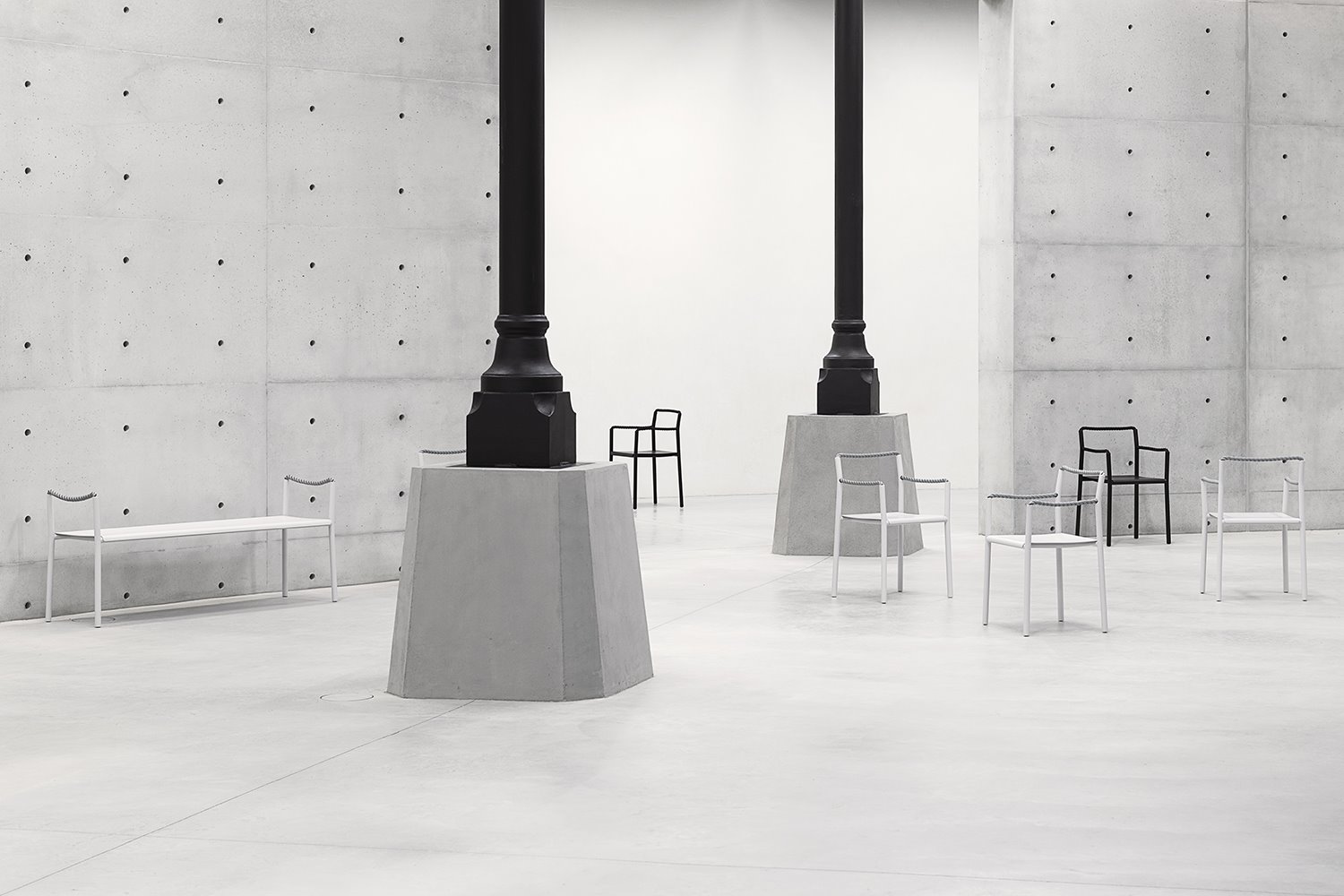 museo bolsa de comercio colección pinault parís colección Rope Artek bouroullec photocredit Studio Bouroullec