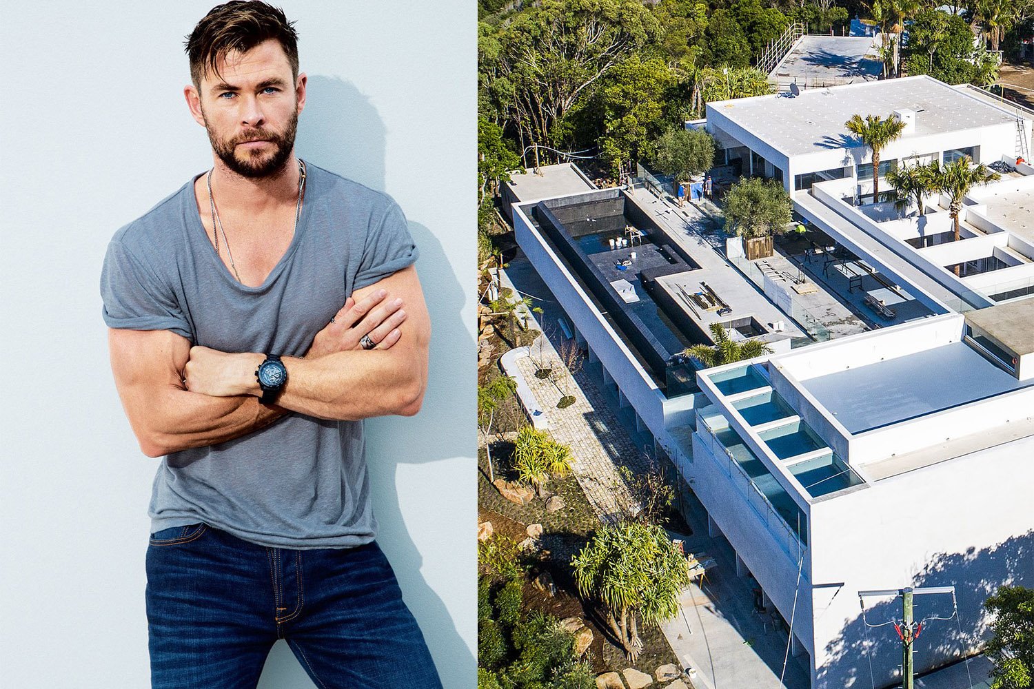 Casa de Chris Hemsworth actor de Thor
