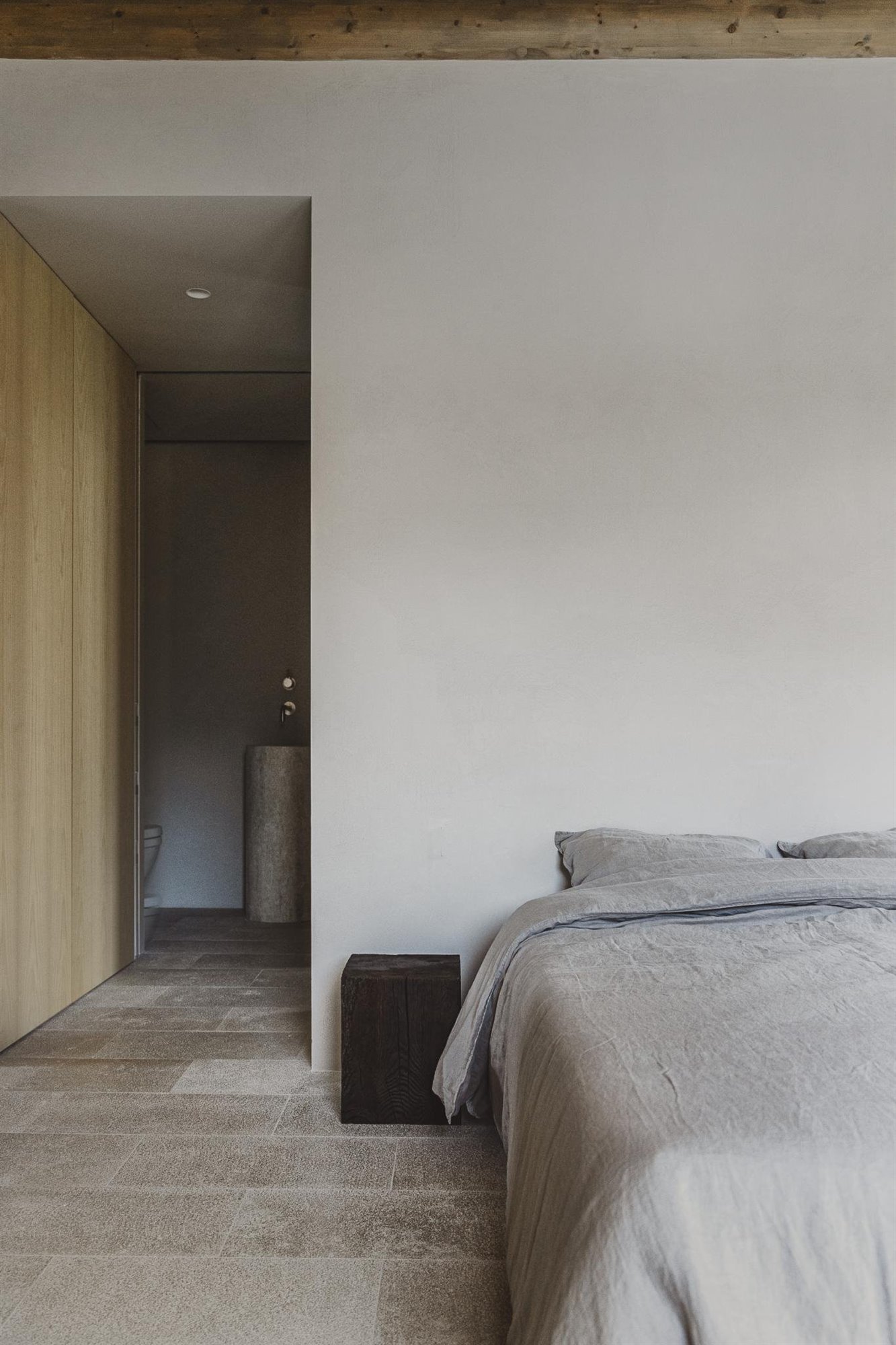 Casa de campo moderna en Soller Mallorca dormitorio