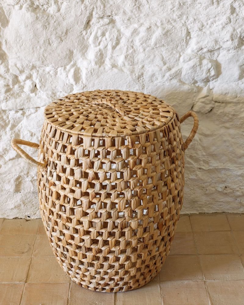 Cesta mimbre estilo rústico Kave Home